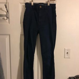 America Eagle skinny crop jeans